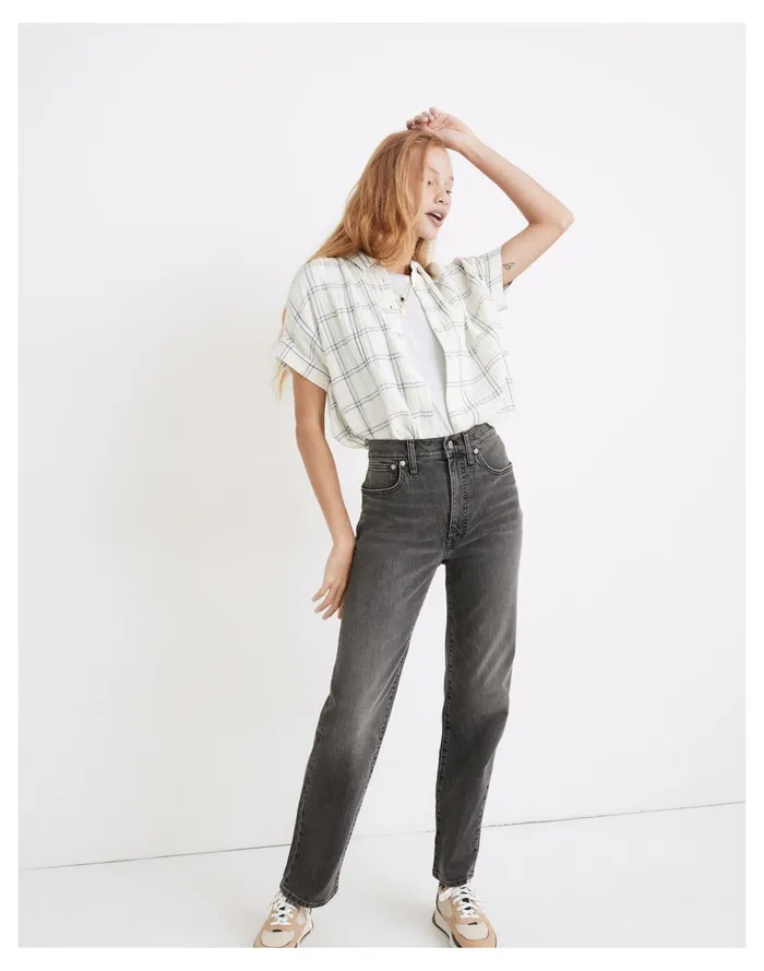 Women The Perfect Vintage Straight Jean In Cosner Wash Cosner Wash Madewell Jeans