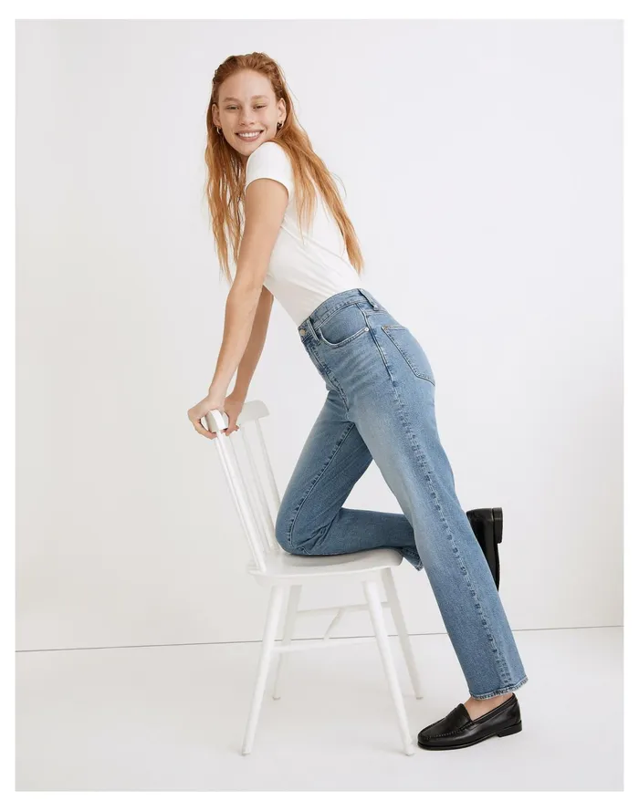 Women The Perfect Vintage Straight Jean In Montville Wash Montville Wash Madewell Jeans Women The Perfect Vintage Straight Jean In Montville Wash Montville Wash Madewell Jeans