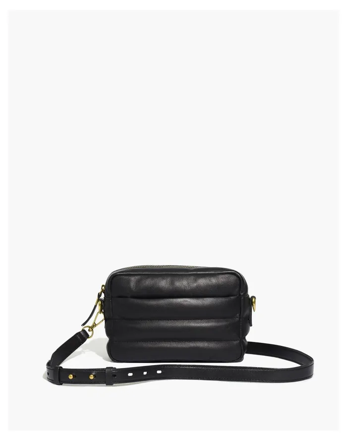 Women The Transport Camera Bag True Black Madewell Crossbody Bags