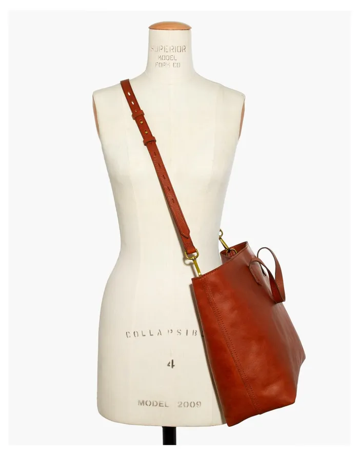 Women The Zip Top Transport Carryall English Saddle Madewell Bag Straps Women The Zip Top Transport Carryall English Saddle Madewell Bag Straps