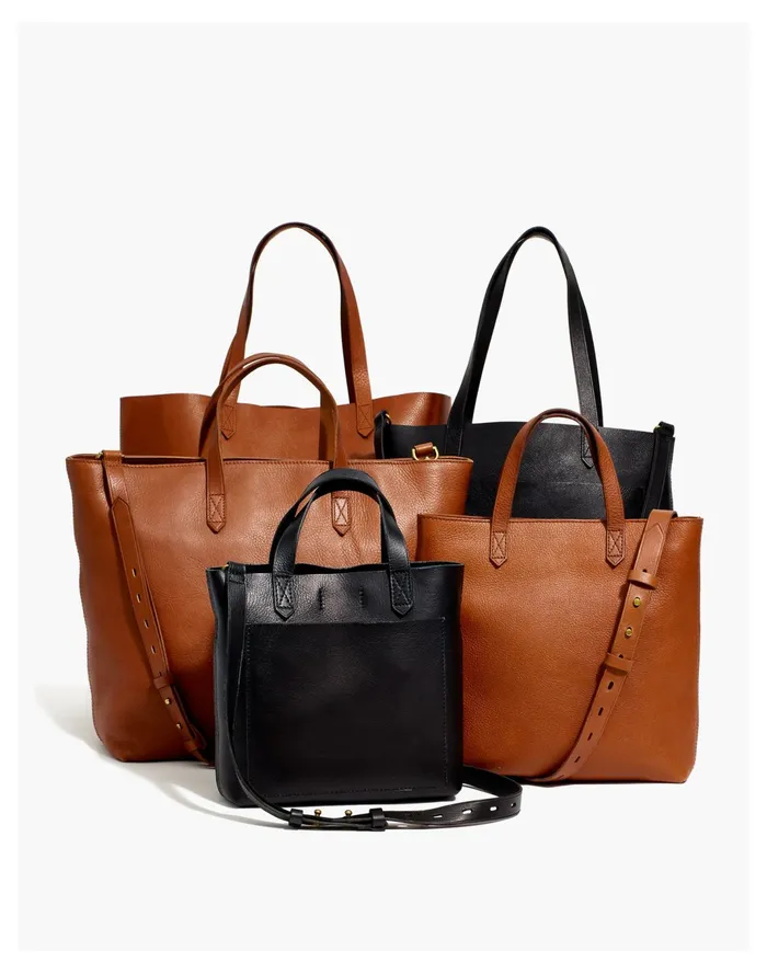 Women The Zip Top Transport Carryall English Saddle Madewell Bag Straps Women The Zip Top Transport Carryall English Saddle Madewell Bag Straps