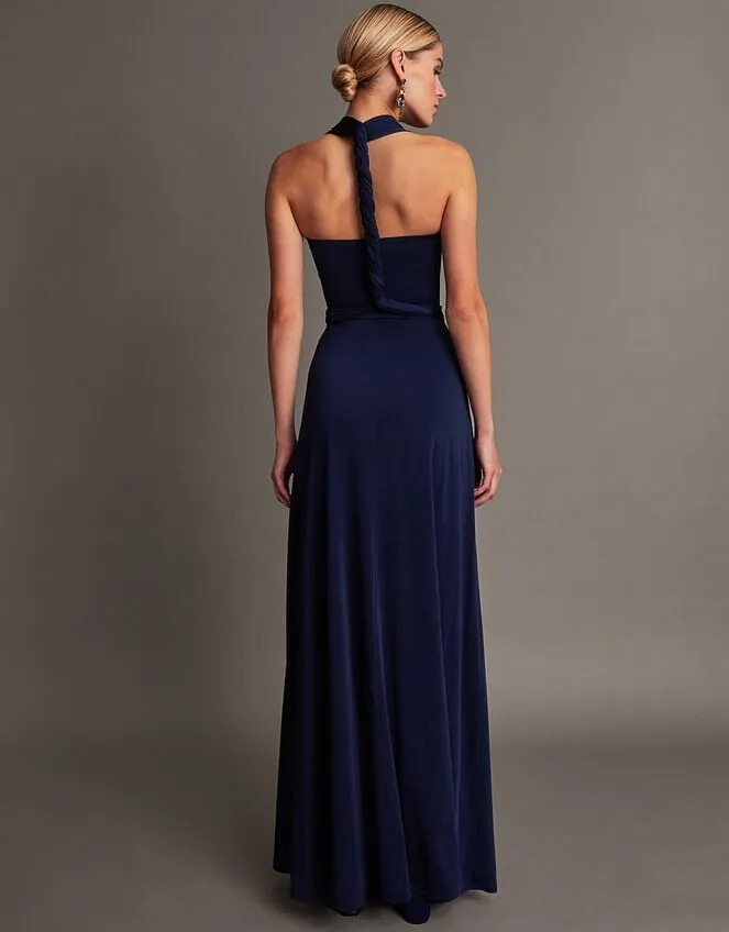 Women Thea Multiway Bridesmaid Dress Blue Monsoon Dresses
