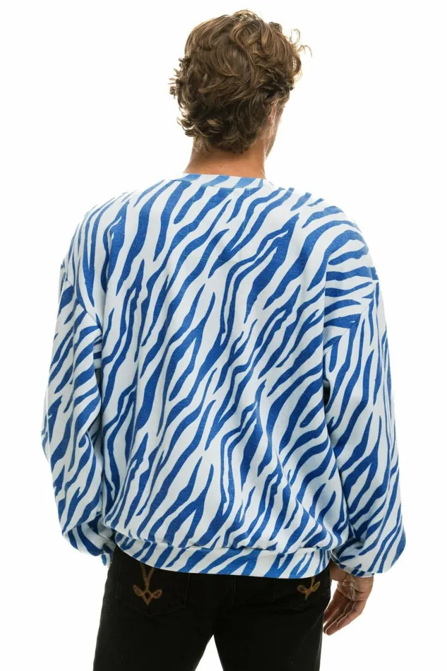 Women TIGER RELAXED FIT CREW SWEATSHIRT 8211 BLUE TIGER Aviator Nation UnisexCrewSweatshirt Women TIGER RELAXED FIT CREW SWEATSHIRT 8211 BLUE TIGER Aviator Nation UnisexCrewSweatshirt