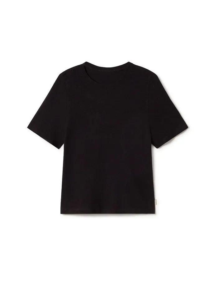 Women Tops Women 8211 Adele 8211 Black TWOTHIRDS Tops