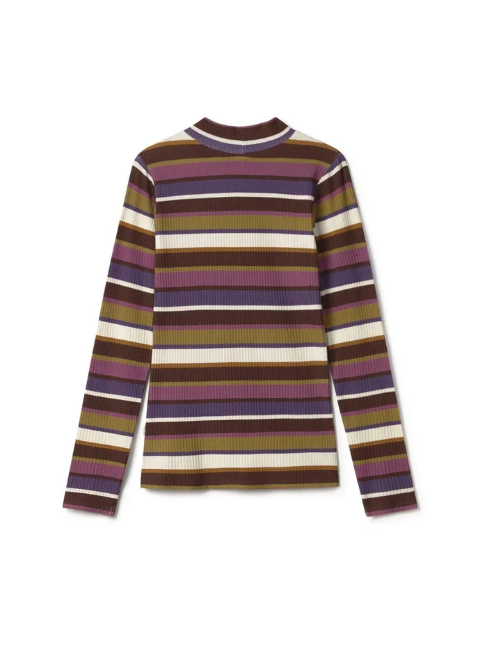 Women Tops Women 8211 Portumna 8211 Multicolour Stripes TWOTHIRDS Tops