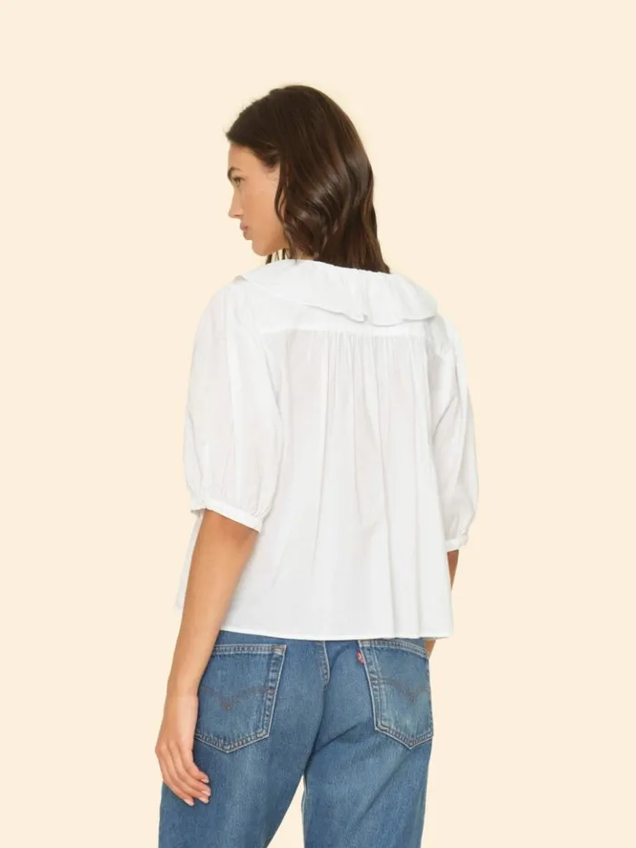 Women Tops Xirena White Caspia Top