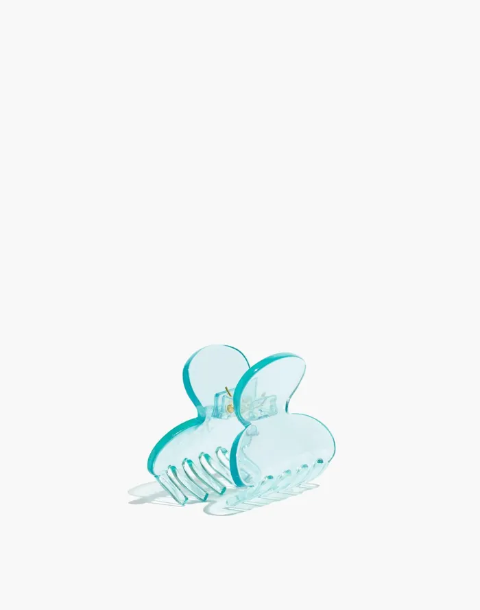 Women Translucent Small Claw Hair Clip Celestial Blue Madewell Hair Accessories