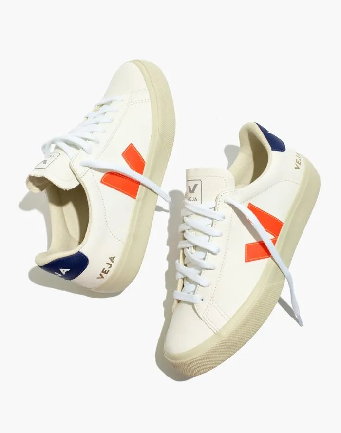 Women Veja Campo Sneakers In Leather Eb8179 Madewell Sneakers