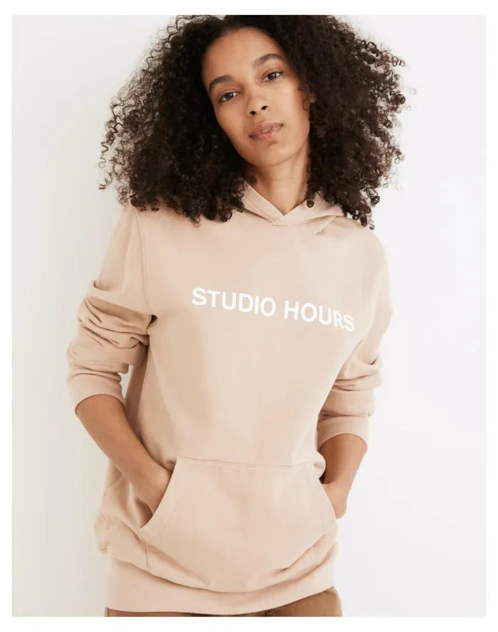 Women X BACKDROP Unisex Studio Hours Hoodie Sweatshirt Studio Hours Madewell Sweatshirts and Sweatpants Women X BACKDROP Unisex Studio Hours Hoodie Sweatshirt Studio Hours Madewell Sweatshirts and Sweatpants