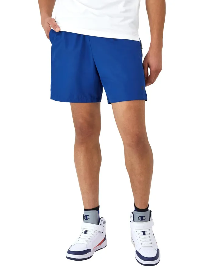 Woven Sports Shorts 7034 Steel Blue Inkathletic Navy Men Champion Shorts