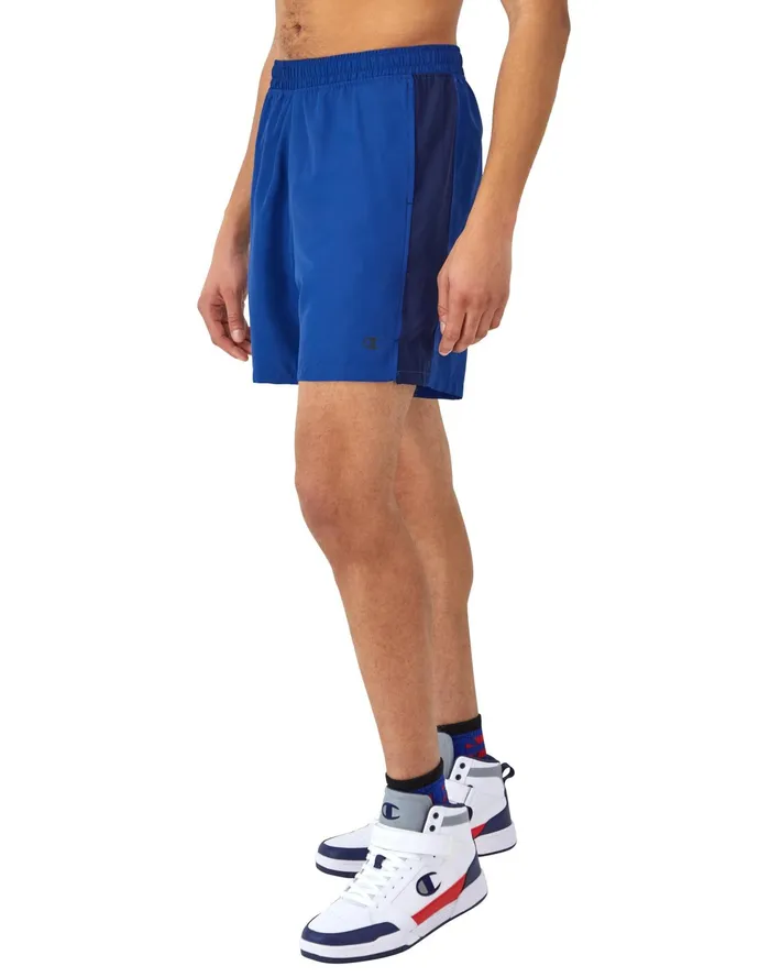 Woven Sports Shorts 7034 Steel Blue Inkathletic Navy Men Champion Shorts