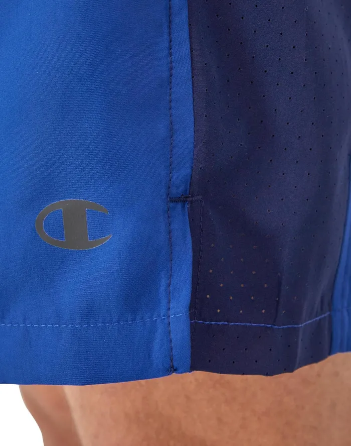 Woven Sports Shorts 7034 Steel Blue Inkathletic Navy Men Champion Shorts