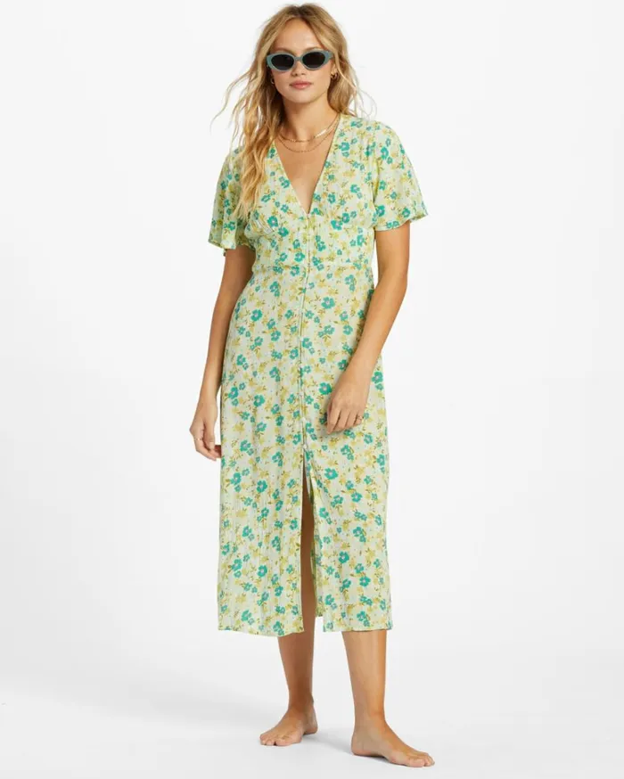 Your Girl Dress Limelight Women Billabong Midi Dresses
